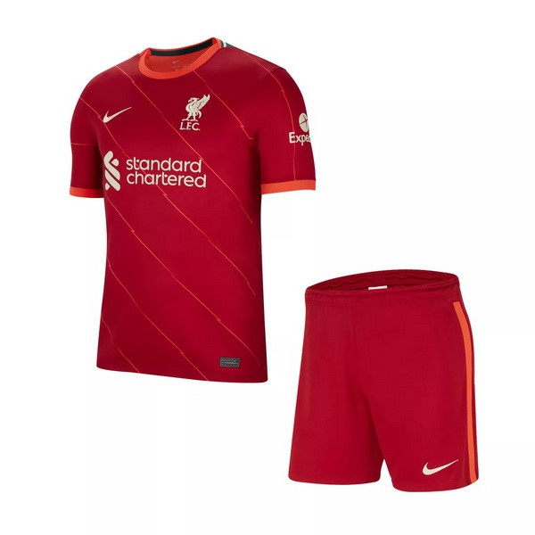 Maglia Liverpool Prima Bambino 21/22 Rosso